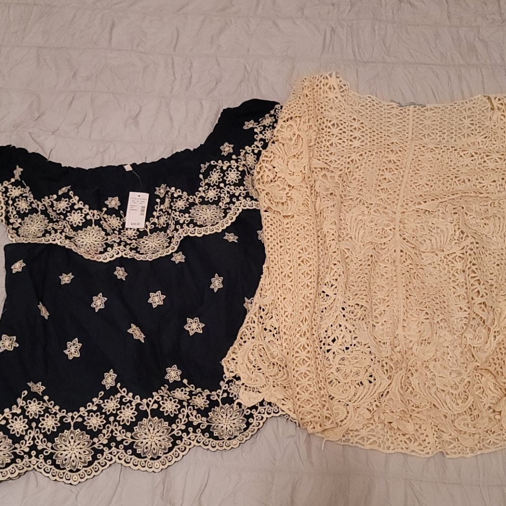 2 maurices boho tops 💥 2 for $18
